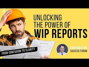 From Confusion to Clarity: Unlocking the Power of WIP Reports