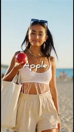 Learn the Word “Apple” in 10 Seconds 🍎