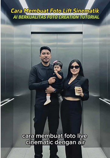 Tutorial Edit Foto Sinematik menggunakan AI di Lift