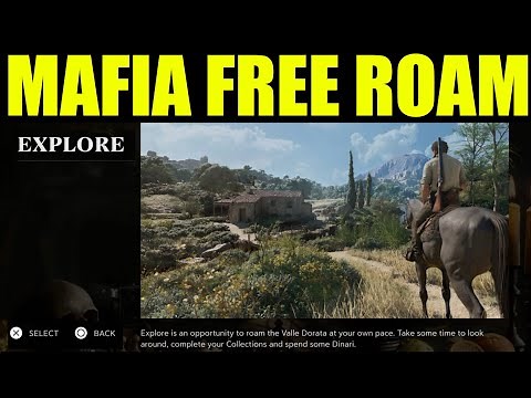 How to free roam in mafia the old country (Explore Gameplay)