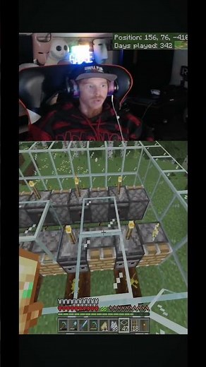 Minecraft Automatic Pumpkin Farm For Halloween!