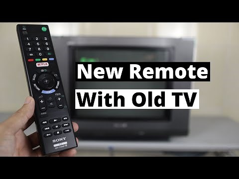 Can New Sony TV Remote Work with Old Sony TV