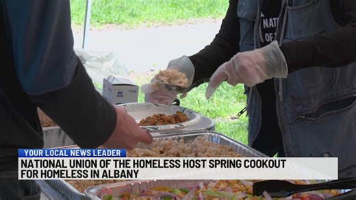 National Union of the Homeless hosts spring cookout in Albany