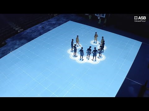 The World's First Full LED Video Sports Floor