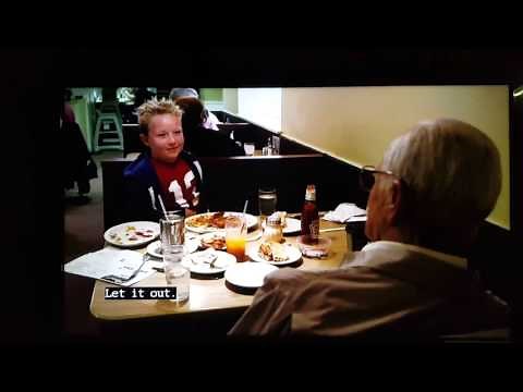 Bad Grandpa Poops on wall in resteraunt