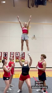 12K views · 105 reactions | When trust meets strength, incredible stunts happen.  #cheer #cheerstunts @hudson_cheerleading | Cheer Daily | Facebook