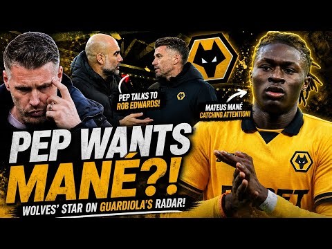 🐺🚨LATEST NEWS ! Pep Guardiola REVEALS Interest in Mateus Mané After Wolves Chat?