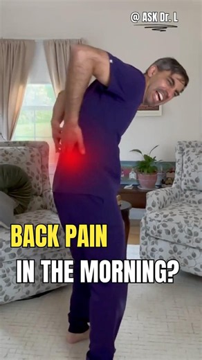 Morning Back Pain? Try This