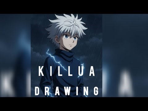 Killua Sad Drawing ☠️ Please Sport ? How to Drawing Anime character Killua 