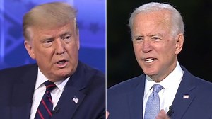 What Trump and Biden said when asked similar questions