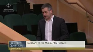 Today I raised the future of Ulster Bank with the Minister for Finance. It has been reported that parent company NatWest is going to wind down all of Ulster Bank’s operations in the State. It is rumoured that vulture fund Cerberus are considering snapping up its entire €20.5bn loan book. We now know that Goldman Sachs is advising NatWest on its future. Goldman Sachs whose vulture funds have made millions in untaxed profits by buying up Irish home loans. This is a worrying time for staff, custome