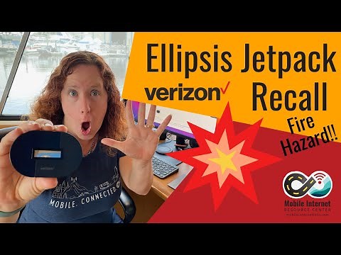 Verizon Ellipsis Jetpack MHS900L Recalled for Fire/Burn Hazard - Inspecting Your Battery Health