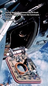 152K views · 792 reactions | During Apollo 9 astronaut David Scott partially emerged from the Command Module hatch on flight day 3, to retrieve a thermal sample from the spacecraft's exteriorApollo 9, launched on March 3, 1969, was the first crewed test of the full Apollo spacecraft. #space #astronomy #NASA | Josh Universe | Facebook