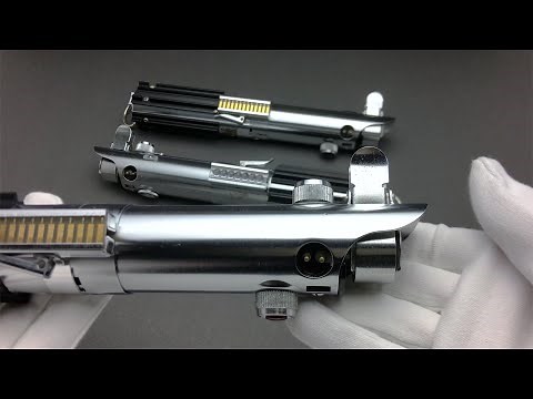 Luke Skywalker's Star Wars Graflex Lightsabers