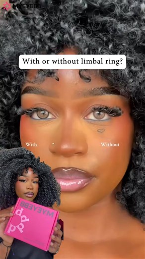 MYEYEBB COLORED CONTACT LENSES on Instagram: "With limbal ring vs. without 👀✨ Subtle definition or ultra-natural, same eyes, totally different vibe. 💬 Which do you prefer? 👇 🦋Lenses: 1. Dusty Brown 2. Norko Brown ⁠🎈Prescription 0.00 to -8.00 with all colors⁠ ✨FDA approved⁠ ✨Soft and comfortable⁠ ✨Suitable for sensitive eyes⁠ ✨Best for dark/brown/black eyes | Men and female available #contactlenses #naturallenses #BestSellingContacts #myopiacontacts #softlens #brownlenses #LimbalRing #Natura