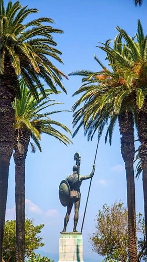 Achilleion Palace: Views Fit for the Gods #TinyTours #AchilleionPalace #Corfu #Greece #Mythology