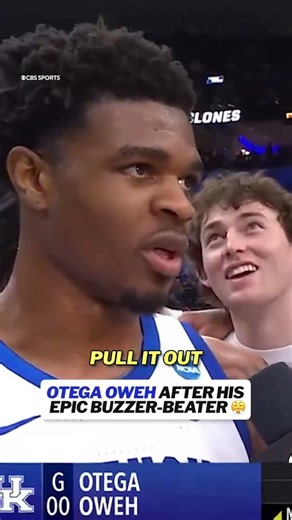 Otega Oweh caught up with Jon Rothstein after his epic moment