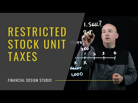 Strategies for Restricted Stock Unit Taxes (RSUs)