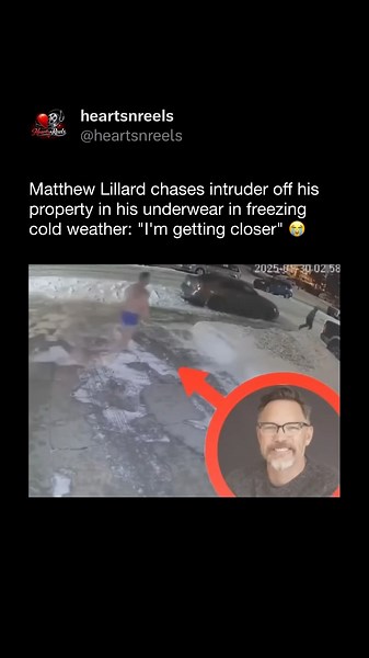 Matthew Lillard Chased an Intruder in UNDERWEAR