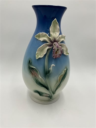 Franz Collection Sculpted Orchid Vase- 15” Tall - Etsy