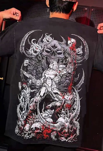 Doom the Dark Ages Vintage Washed T-Shirt