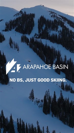When you’re here, all you have to do is get on the lift and enjoy over 1,400 skiable acres of the most diverse inbounds terrain in the state, and a home-grown vibe across Colorado’s longest winter season ❄️ We can’t wait to see you here soon for another season of no frills, no bells and whistles — no BS, just good skiing. 📹: @herb.media @level1 @curtisdevore | Arapahoe Basin Ski Area