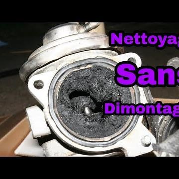 Nettoyage vanne EGR sans le retirer sa place volkswagen