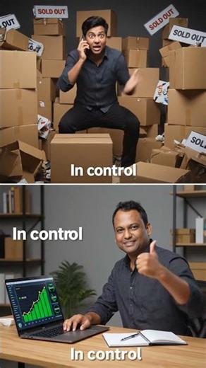 Inventory Panic 📦 vs Inventory Control 📊