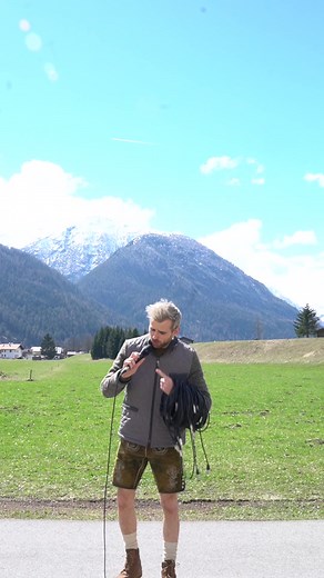 Our OD505 vocal mic has an active dynamic circuitry, so extreme cable lengths are not a problem. The lederhosen is for your entertainment. 🇦🇹🎤 | Austrian Audio