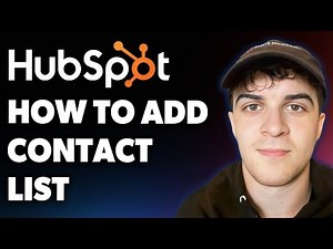 How to Add Contact to List on Hubspot - Easy! (Full 2025 Guide)