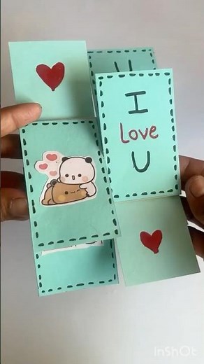 This Card Never Ends! ♾️ DIY Infinite Proposal Card Surprise ♥️