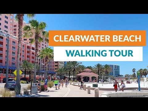 Clearwater Beach FULL WALKING TOUR - 2025 UPDATED🌊