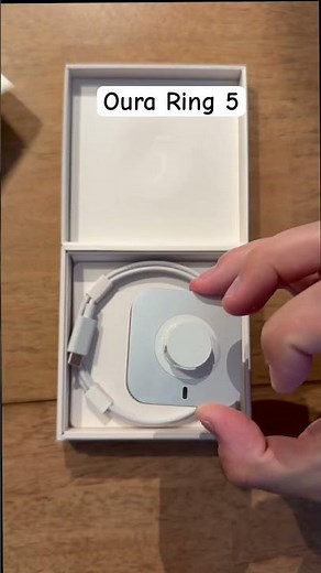 Oura Ring 5 + New Charger Setup! ⚡