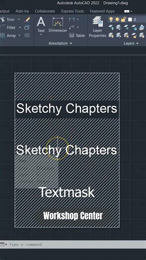AutoCAD Tutorial - How to Remove Text Background!! #autocad #tutorial #courses #turbocad #cadwork