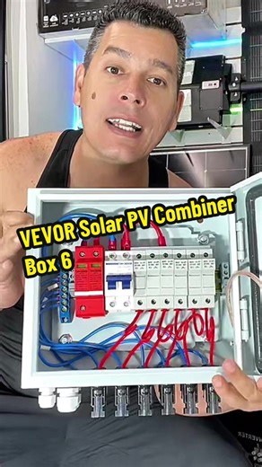 VEVOR Solar PV Combiner Box: Efficient Energy Solution