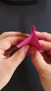 flower💐 🖐️Relaxing Folding origami ASMR🎧 #asmr #origami #Relaxing