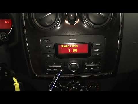 Dacia Radio Plug&Play Radiocode und Sprache einstellen