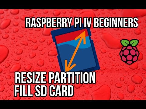 Raspberry Pi - Resize the partition to fill the SD card