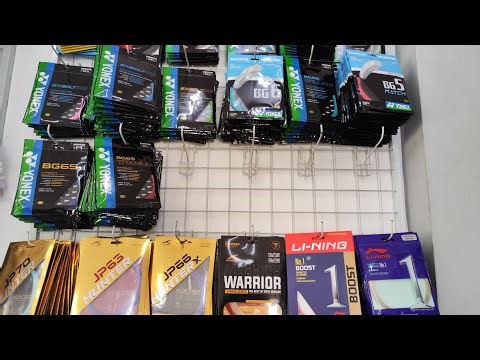 Badminton string references for those who like to change strings