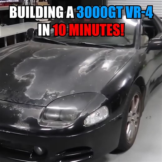 Building a 3000GT VR 4 in 10 minutes! 👀 | throtl