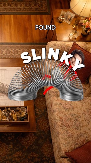 The Invention Of The Slinky 🌀#shorts #facts