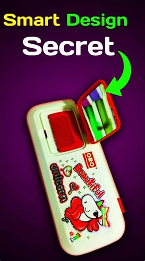 Why Pencil Boxes Have a Small Mirror 🪞