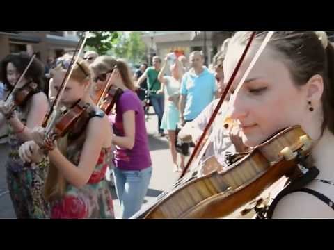 Beethoven 9th Symphony flashmob-Sandra Borges Lugo Ariosa-PENDERECKI MUSIKAKADEMIE WESTFALEN