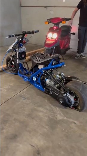 TWIN ENGINE 200cc Drag Racing Scooter 😈