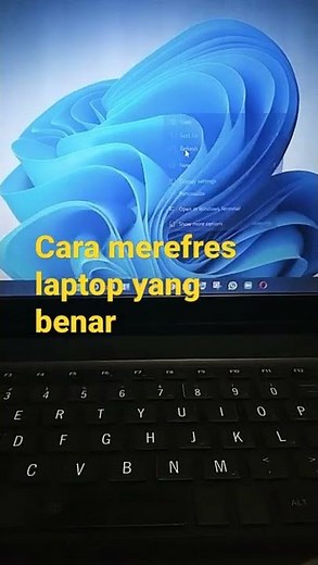 cara merefresh laptop yang benar