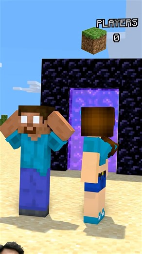 Minecraft VS Roblox😈 #minecraft