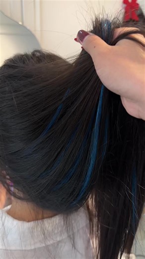 Blue #highlights #babylight #lightmau #highlights #happynewyear