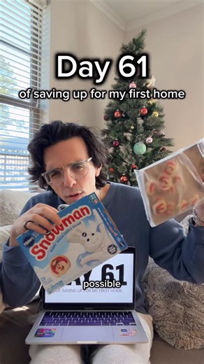 Mikey Caloca on Instagram: "Day 61!!! What do you want for Christmas?? 🤔🤔 #savingmoney #homeowner #firsttimehomeowner #realestate #goal"