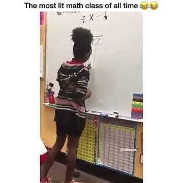 THEY MADE A SONG LIT MATH CLASS KIDS LEARN HOW TO (divide) DO DIVISION BY RAPPING A SONG