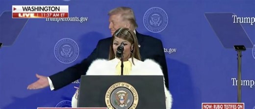 Nicki Minaj Declares Herself Trump’s ‘Number One Fan’ As She Shares Stage With President